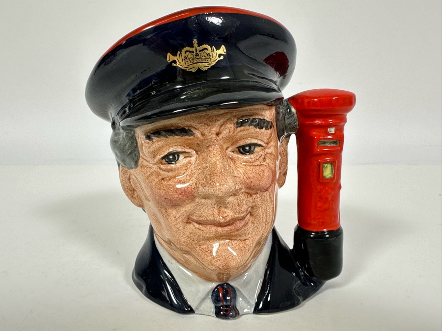 Vintage 1988 Limited Edition Royal Doulton Toby Mug 'The Postman' First In The Series Journey Through Britain D6801 Made In England 4H [Photo 2]