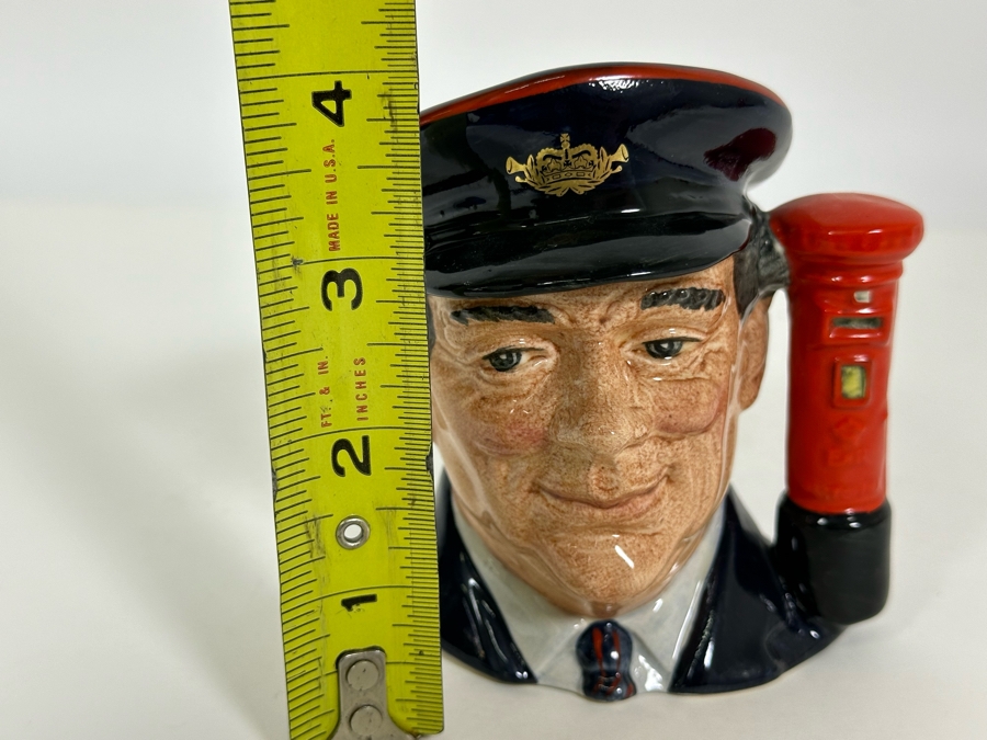 Vintage 1988 Limited Edition Royal Doulton Toby Mug 'The Postman' First In The Series Journey Through Britain D6801 Made In England 4H [Photo 10]