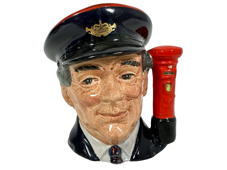 Vintage 1988 Limited Edition Royal Doulton Toby Mug 'The Postman' First In The Series Journey Through Britain D6801 Made In England 4H