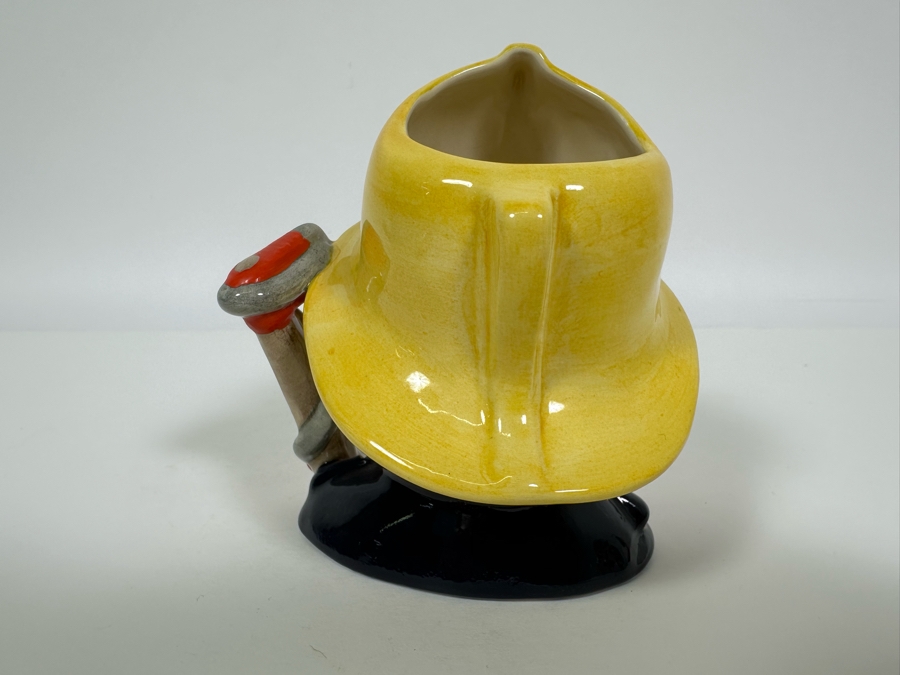 Vintage 1988 Limited Edition Royal Doulton Toby Mug 'The Fireman' From The Series Journey Through Britain D6839 Made In England 4H [Photo 4]
