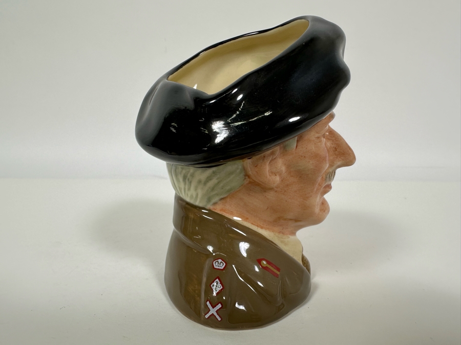 Vintage 1989 Limited Edition Royal Doulton Toby Mug 'Viscount Montgomery Of Alamein 1887-1976' D6850 Made In England 4H [Photo 3]