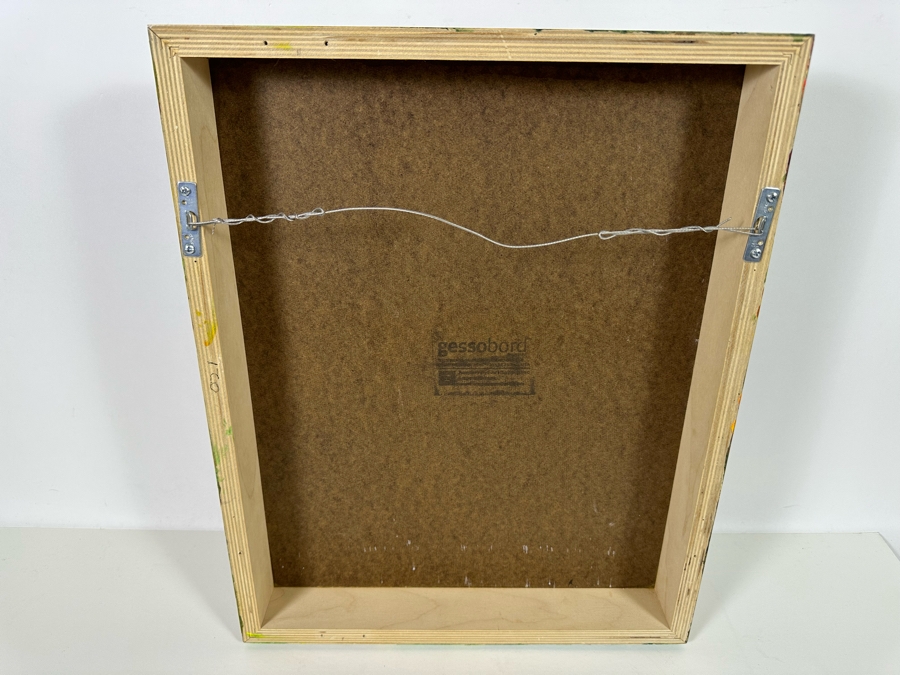 Bonnie Lee Roth (B. 1942, Southern California) Original Mixed-Media 3D Sculpture Mounted On Painted Board With Brilliant Colors 16W X 20H X 7D [Photo 20]