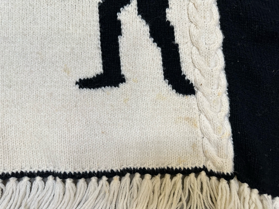 Tennis Themed Wool Throw Blanket 58W X 81L [Photo 7]
