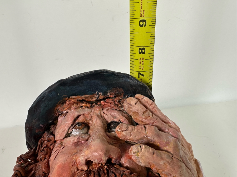 Bonnie Lee Roth (B. 1942, Southern California) Original Rabbii Sculpture 9W X 7D [Photo 17]