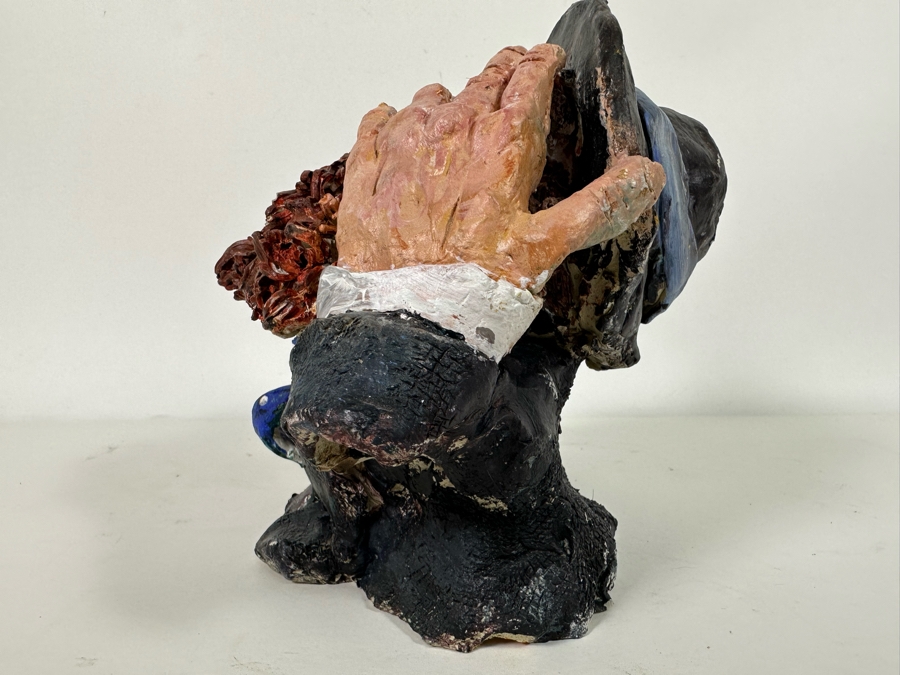 Bonnie Lee Roth (B. 1942, Southern California) Original Rabbii Sculpture 9W X 7D [Photo 12]