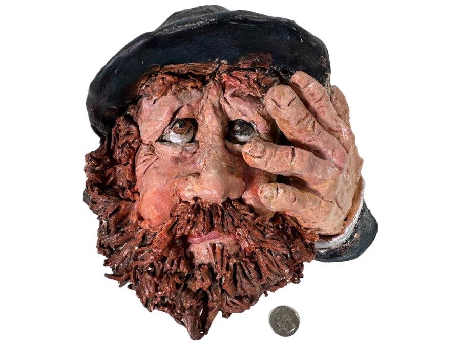 Bonnie Lee Roth (B. 1942, Southern California) Original Rabbii Sculpture 9W X 7D [Photo 2]