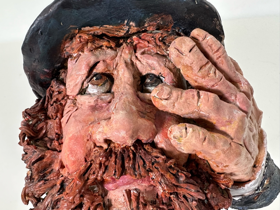 Bonnie Lee Roth (B. 1942, Southern California) Original Rabbii Sculpture 9W X 7D [Photo 14]