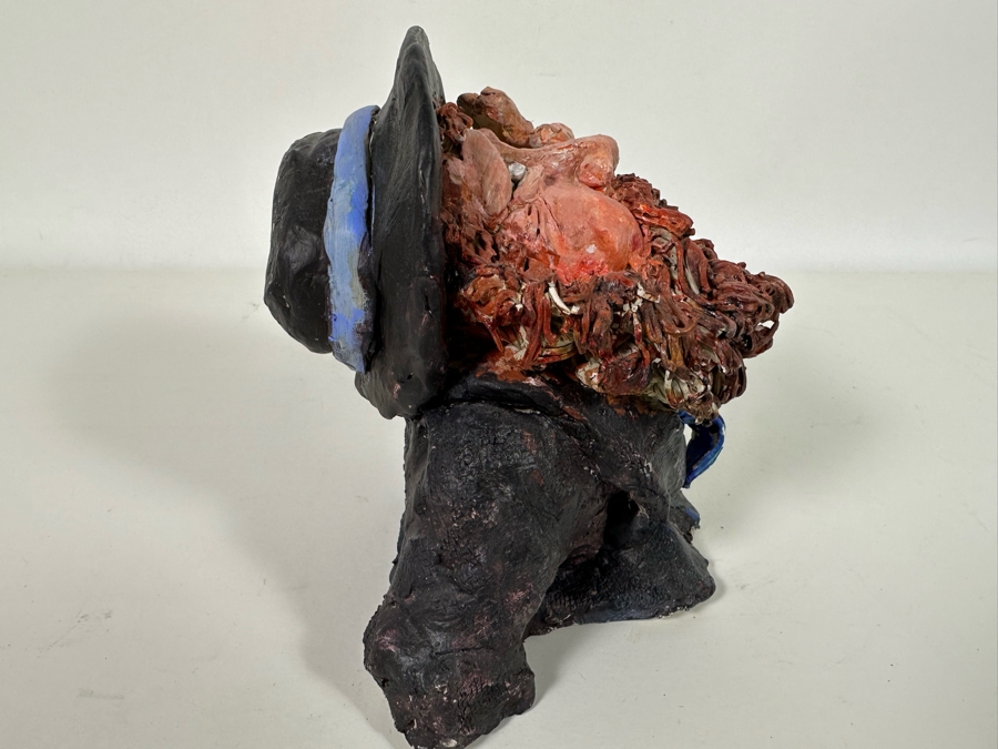 Bonnie Lee Roth (B. 1942, Southern California) Original Rabbii Sculpture 9W X 7D [Photo 10]