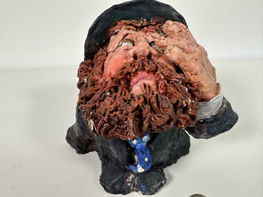 Bonnie Lee Roth (B. 1942, Southern California) Original Rabbii Sculpture 9W X 7D [Photo 9]