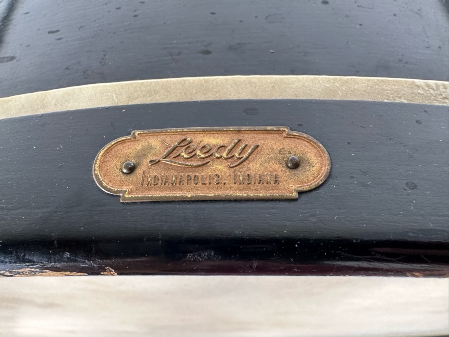 Vintage Leedy Large Marching Band Bass Drum Indianapolis, Indiana 30R X 16D [Photo 5]