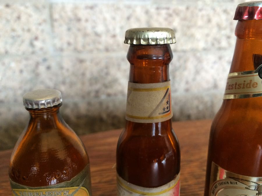 Set of 3 Miniature Vintage Beer Bottles - Eastside & Schmidt's Beer [Photo 6]