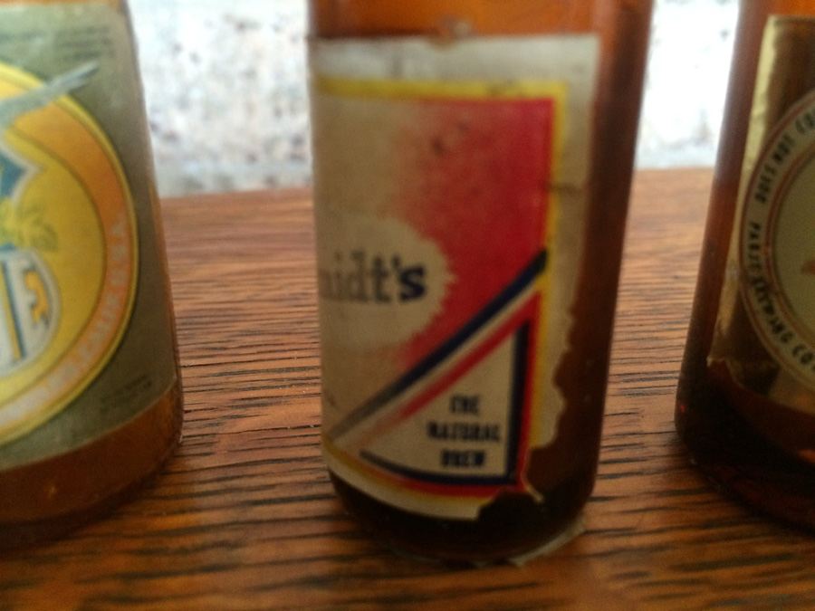 Set of 3 Miniature Vintage Beer Bottles - Eastside & Schmidt's Beer [Photo 7]