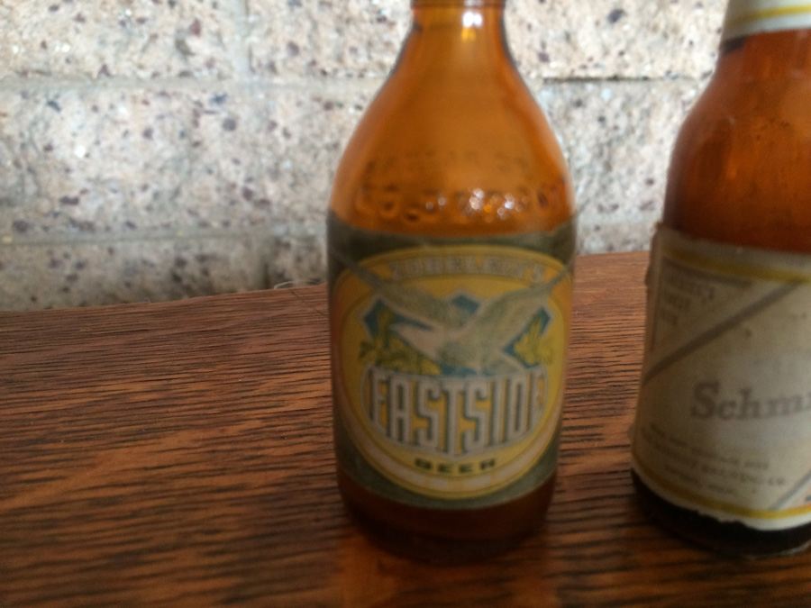 Set of 3 Miniature Vintage Beer Bottles - Eastside & Schmidt's Beer [Photo 4]