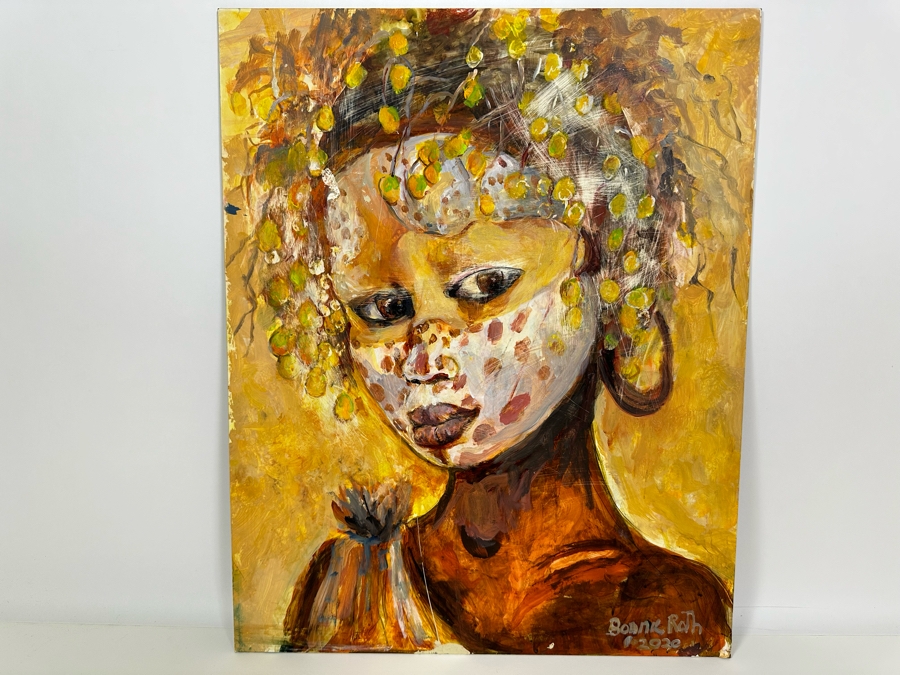 Bonnie Lee Roth (B. 1942, Southern California) Original Painting On Board 16W X 20H [Photo 2]