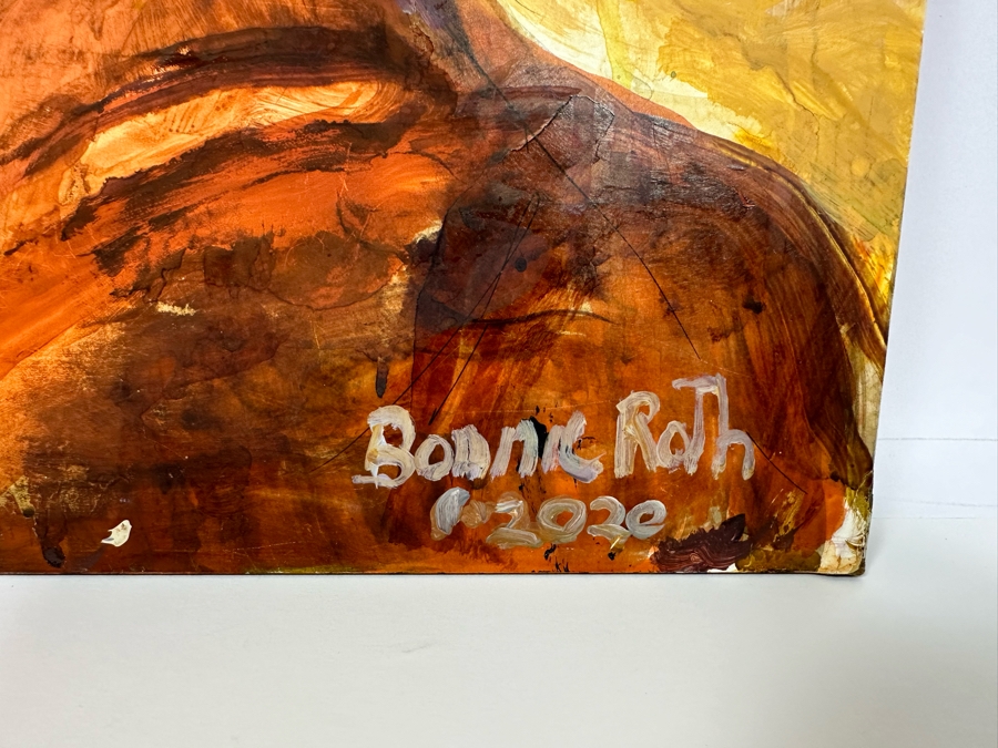Bonnie Lee Roth (B. 1942, Southern California) Original Painting On Board 16W X 20H [Photo 7]