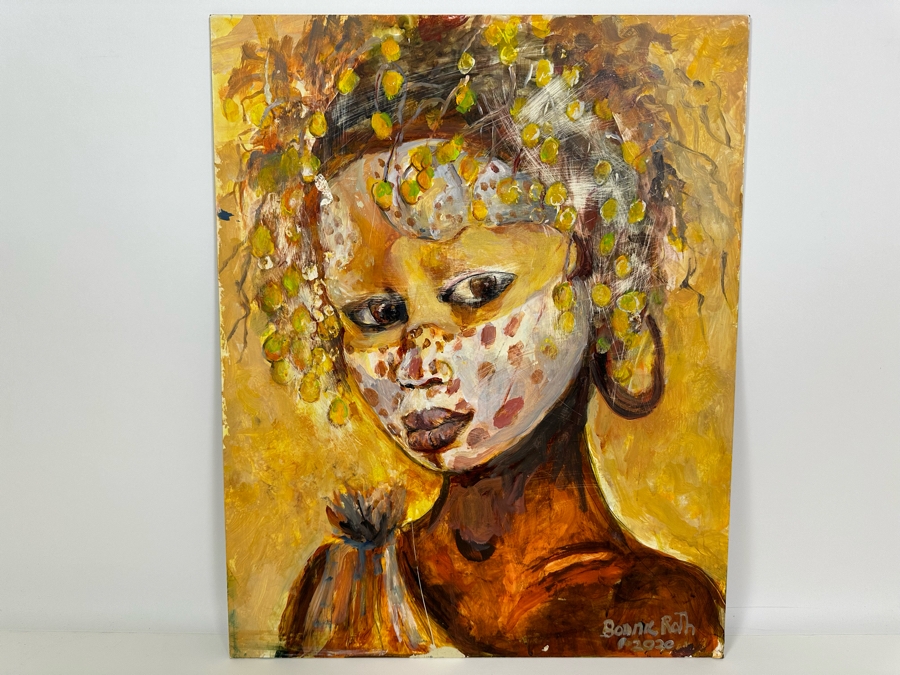 Bonnie Lee Roth (B. 1942, Southern California) Original Painting On Board 16W X 20H [Photo 3]