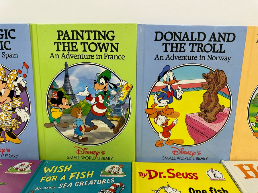 Children's Book Lot Including Dr. Seuss Books And Disney's Small World Library Books [Photo 6]