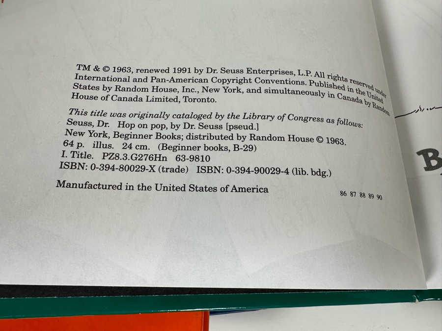 Children's Book Lot Including Dr. Seuss Books And Disney's Small World Library Books [Photo 15]