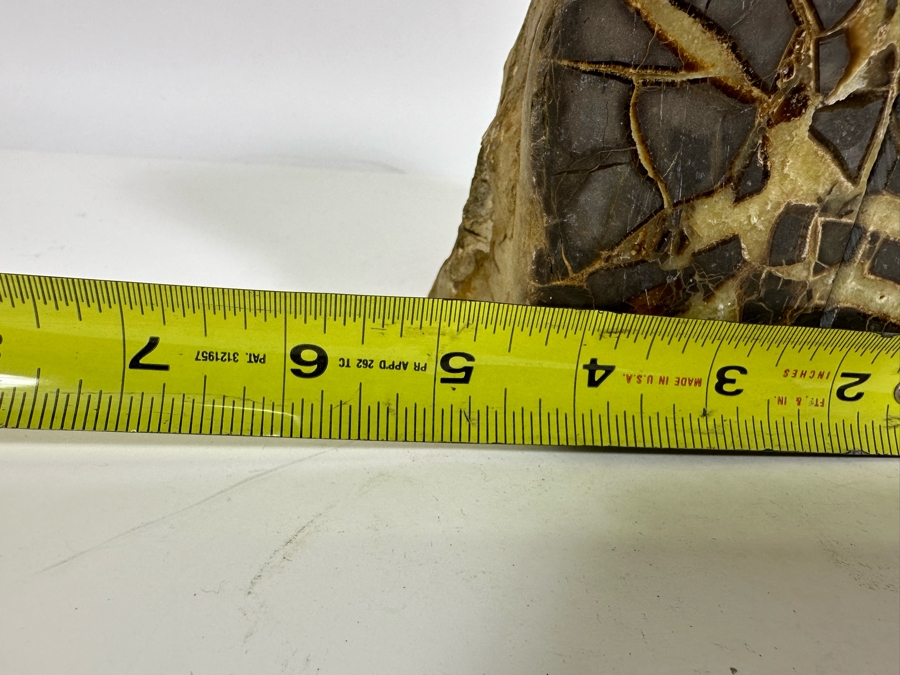 Polished Geode Septarian Bookends 5W X 5D X 6H [Photo 10]