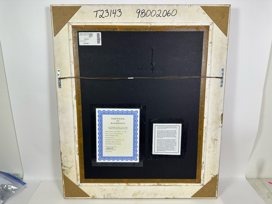 After Albrecht Durer 'Christ On The Mount Of Olives' Print 13 X 17 In Gold Frame 32 X 38 [Photo 19]