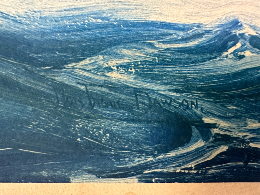 Montague Dawson Artist Hand Signed Antique 1928 Frost & Reed Ltd Print Framed 21.5 X 30.5 [Photo 10]