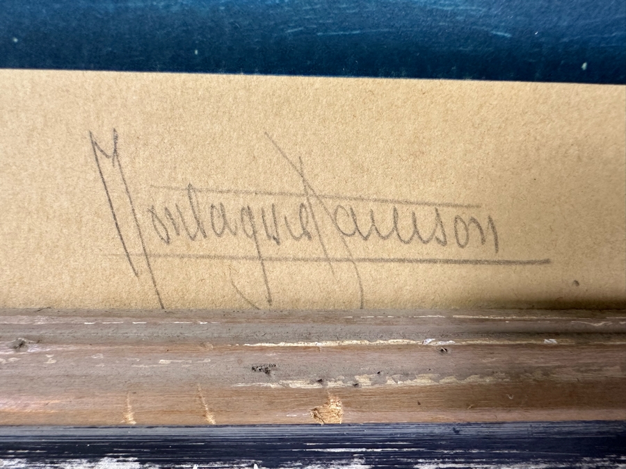 Montague Dawson Artist Hand Signed Antique 1928 Frost & Reed Ltd Print Framed 21.5 X 30.5 [Photo 5]