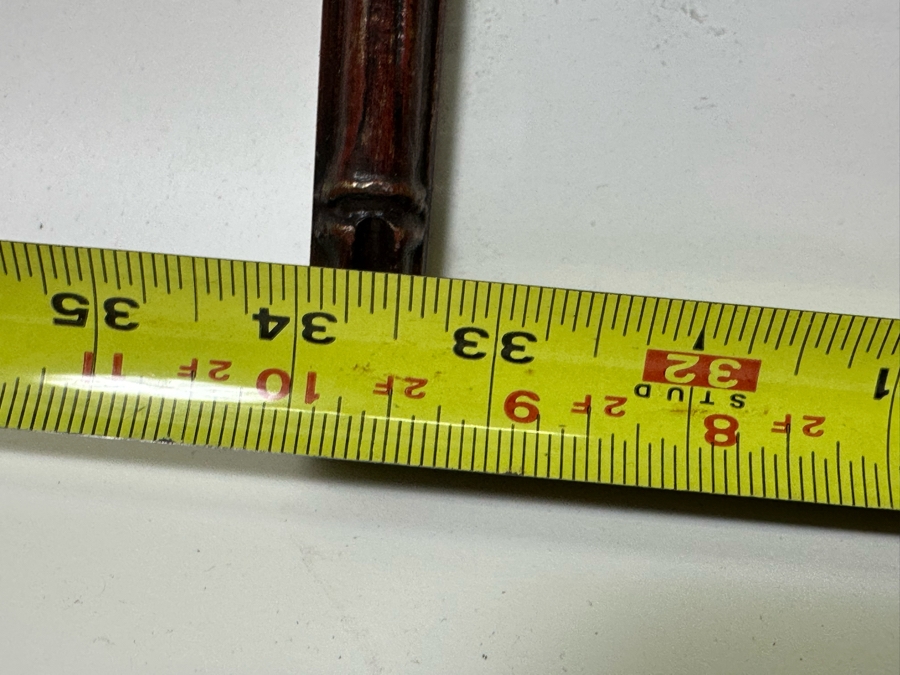 Craig S. Primrose Artist Hand Signed Print Titled 'Coastline' In Nice Wooden Bamboo Motif Frame 34 X 16 [Photo 24]