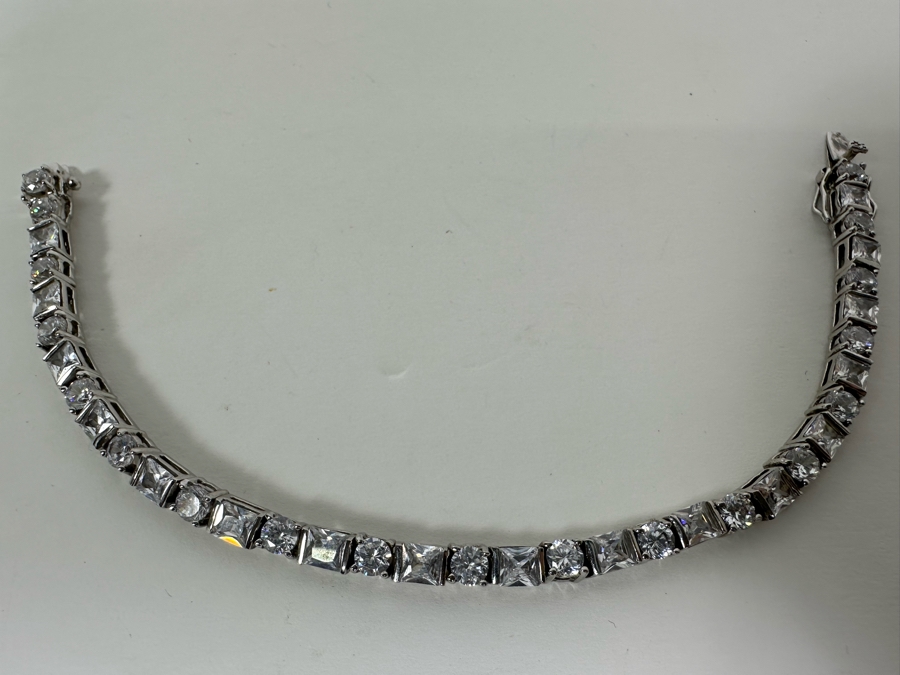 Sterling Silver 8'L Bracelet 16.9g [Photo 4]