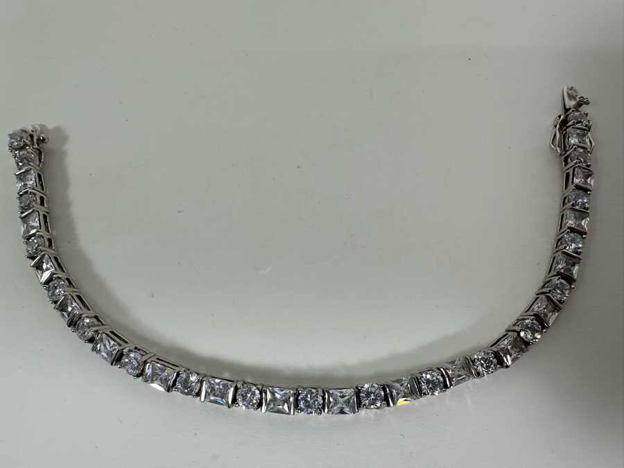 Sterling Silver 8'L Bracelet 16.9g [Photo 2]