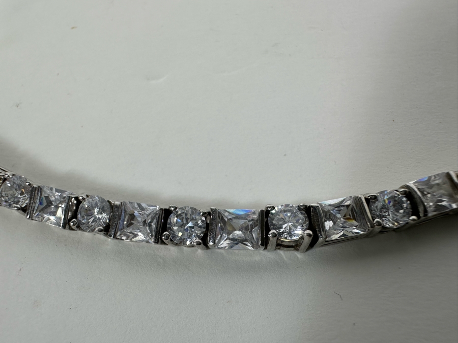 Sterling Silver 8'L Bracelet 16.9g [Photo 7]