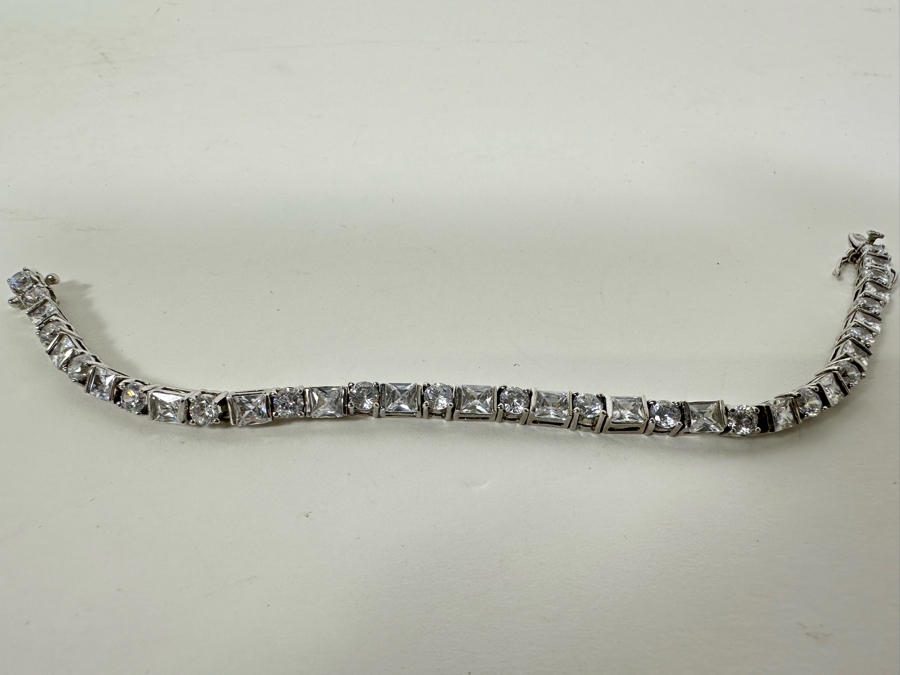 Sterling Silver 8'L Bracelet 16.9g [Photo 3]