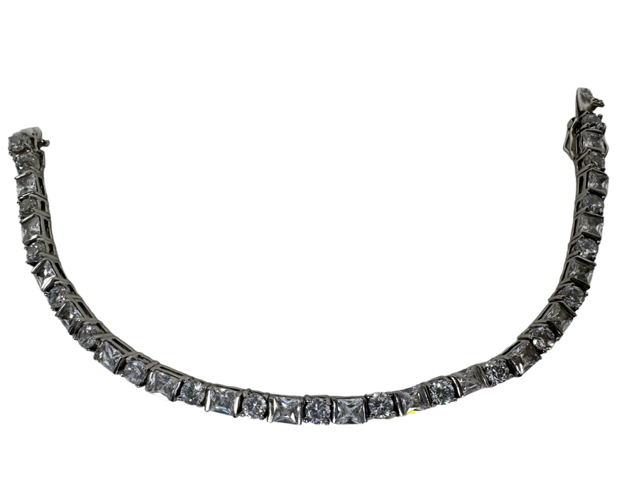 Sterling Silver 8'L Bracelet 16.9g