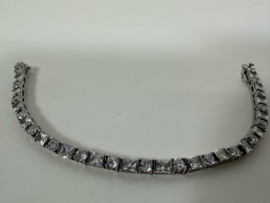 Sterling Silver 8'L Bracelet 16.9g [Photo 6]