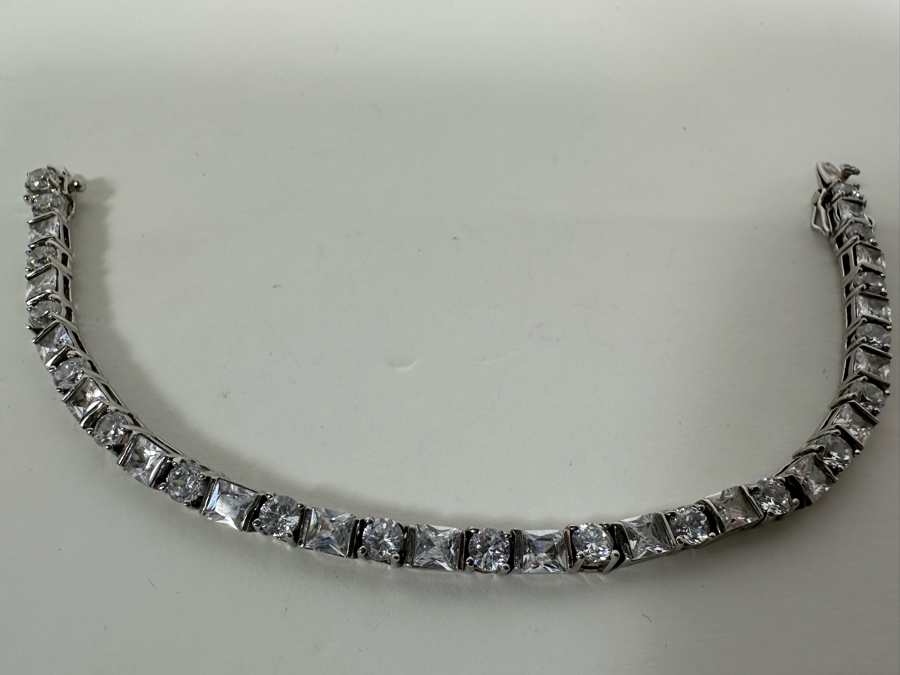 Sterling Silver 8'L Bracelet 16.9g [Photo 5]