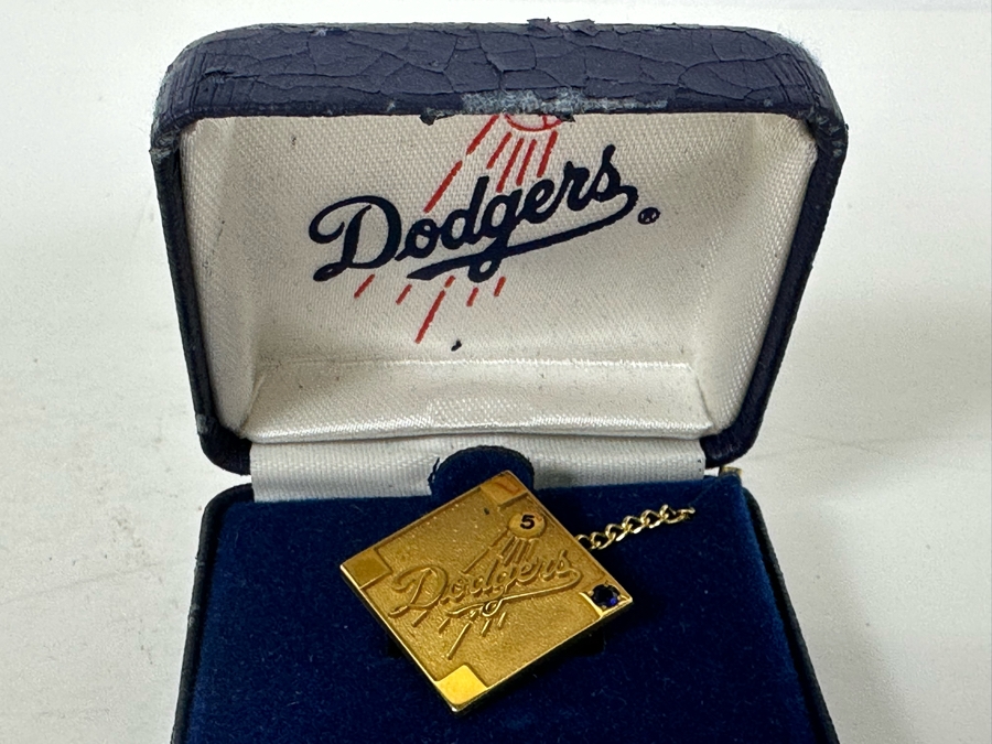 Los Angeles Dodgers 5 Year Gold-Filled Pin [Photo 2]