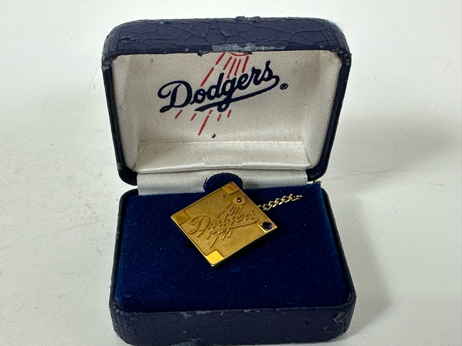 Los Angeles Dodgers 5 Year Gold-Filled Pin [Photo 3]