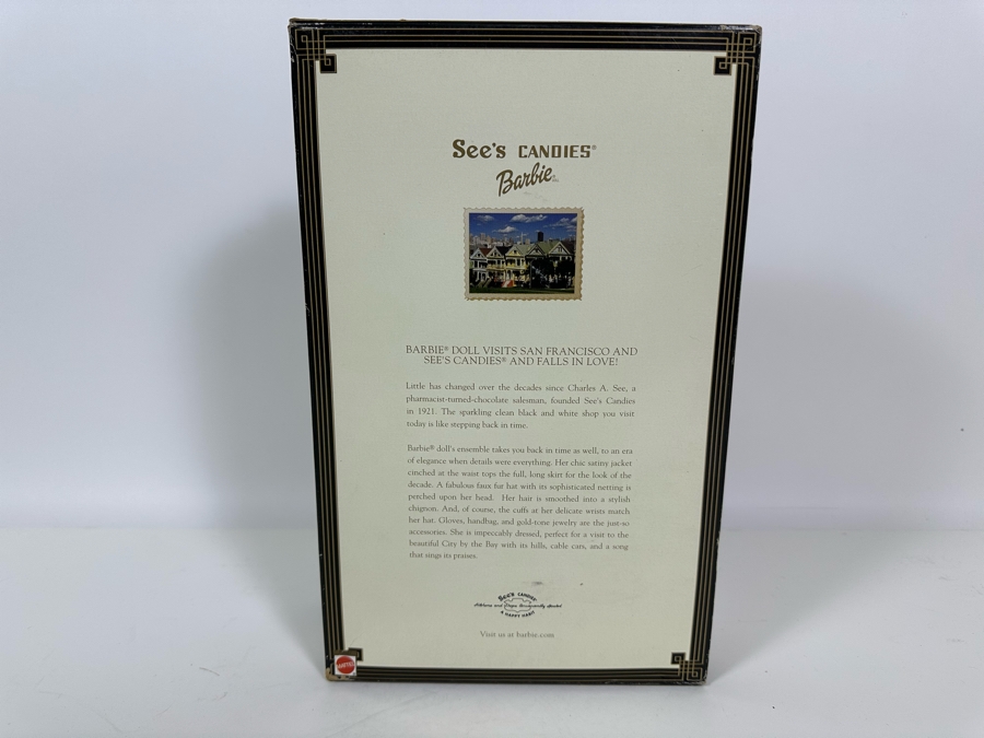 Vintage 2001 See's Candies Barbie New In Box 53487 [Photo 8]