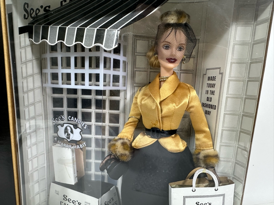 Vintage 2001 See's Candies Barbie New In Box 53487 [Photo 5]