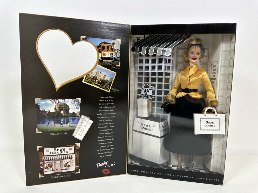 Vintage 2001 See's Candies Barbie New In Box 53487 [Photo 3]
