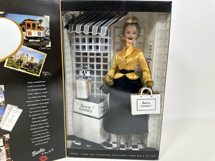 Vintage 2001 See's Candies Barbie New In Box 53487 [Photo 4]