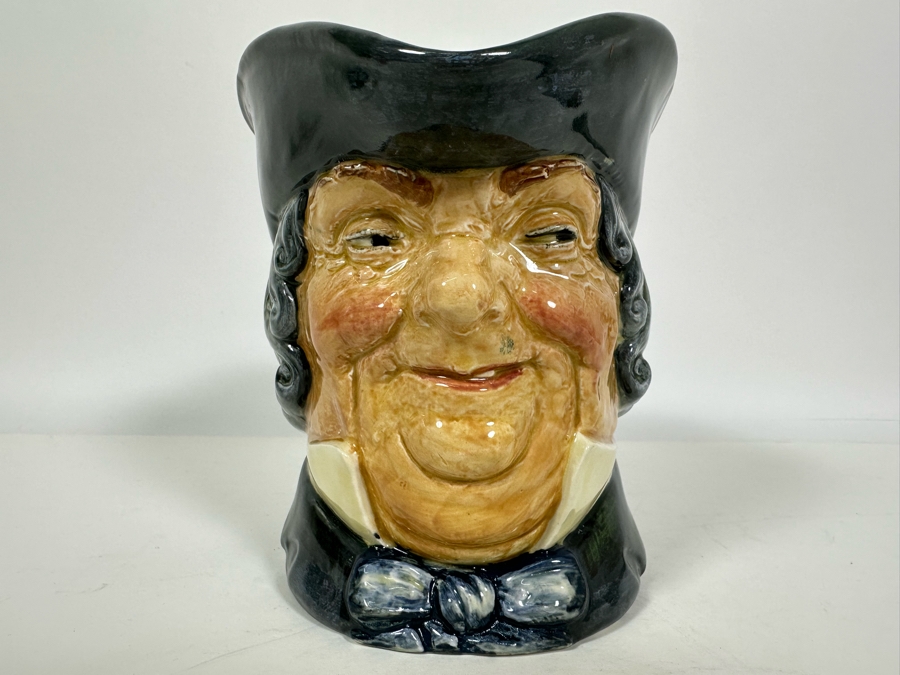 Vintage Early Royal Doulton Toby Mug With 'A' Mark 'Parson Brown' D5486 Large Made In England 6.25H [Photo 2]