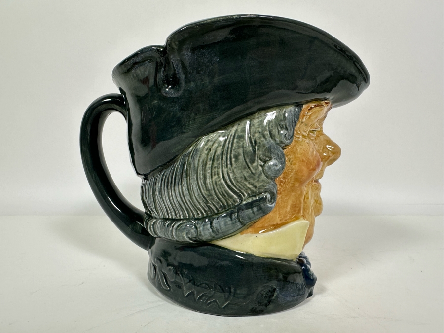 Vintage Early Royal Doulton Toby Mug With 'A' Mark 'Parson Brown' D5486 Large Made In England 6.25H [Photo 4]