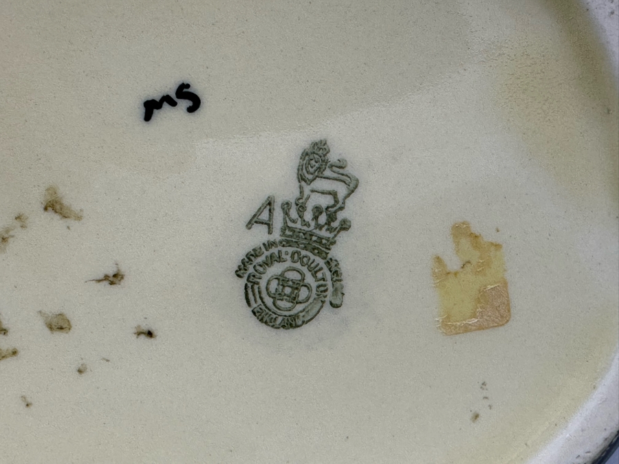 Vintage Early Royal Doulton Toby Mug With 'A' Mark 'Parson Brown' D5486 Large Made In England 6.25H [Photo 8]