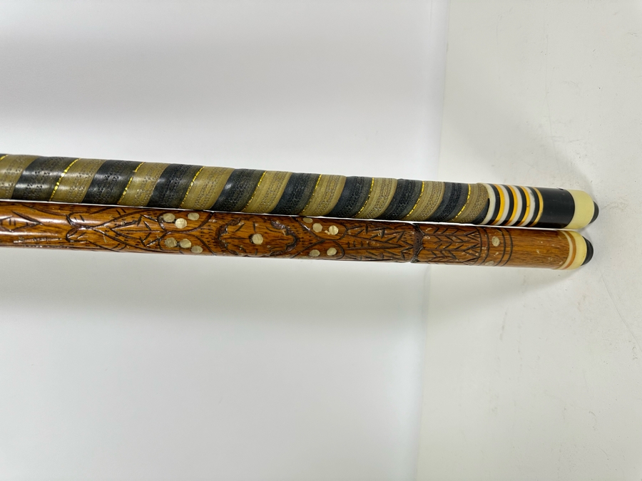 Pair Of Billiard Pool Cue Sticks 57L [Photo 5]