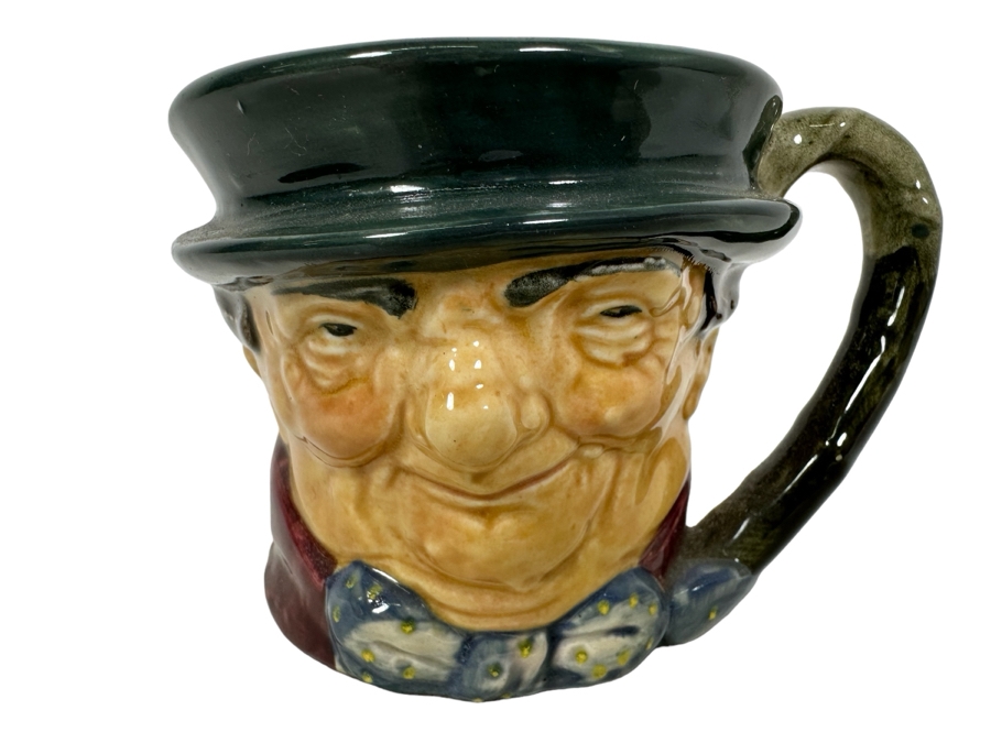 Vintage Early Royal Doulton Toby Mug With 'A' Mark 'Tony Weller' D6044 Small Made In England 3H