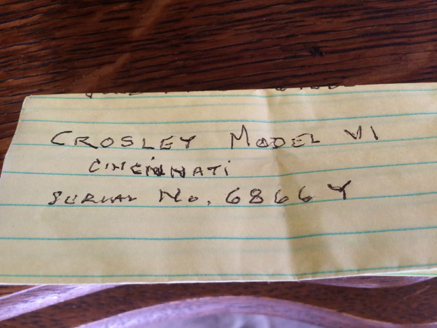 Crosley Tube Radio Model Vi - Late 1922 or Early 1923 - RARE [Photo 20]