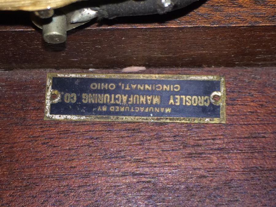 Crosley Tube Radio Model Vi - Late 1922 or Early 1923 - RARE [Photo 35]