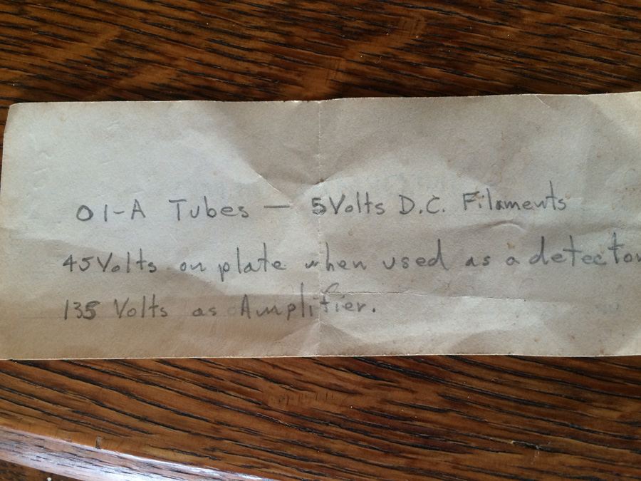 Crosley Tube Radio Model Vi - Late 1922 or Early 1923 - RARE [Photo 22]