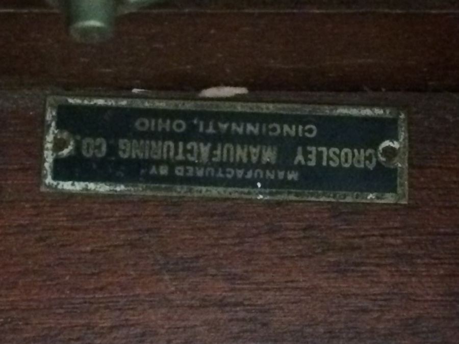 Crosley Tube Radio Model Vi - Late 1922 or Early 1923 - RARE [Photo 34]