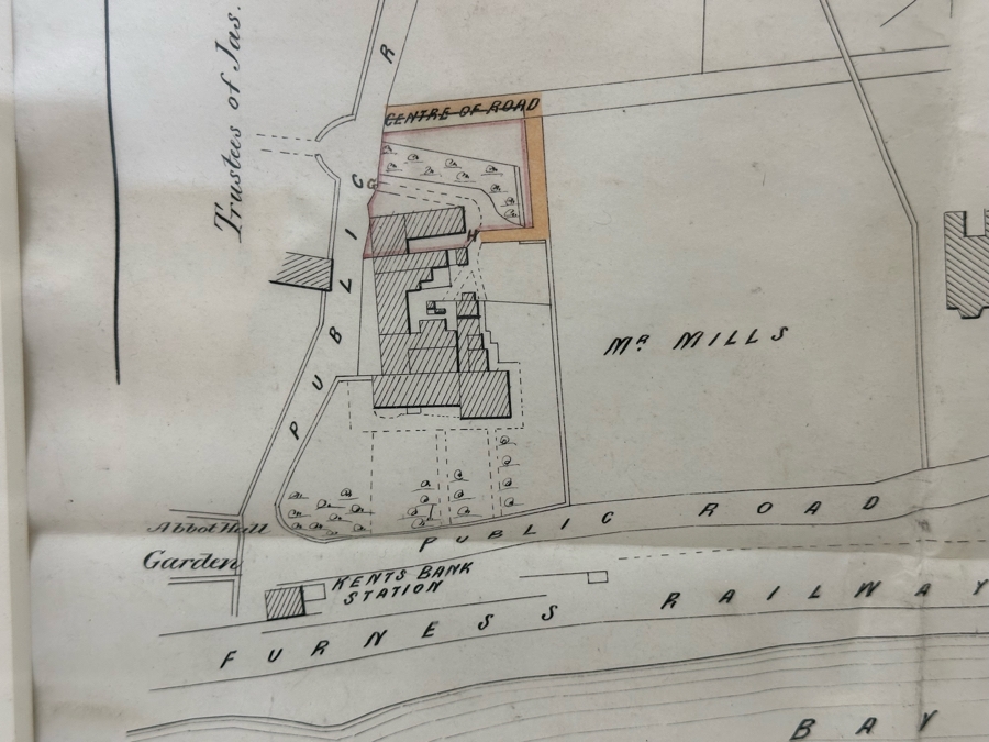 Antique 1888 Large Handwritten English Indenture Legal Contract Framed 36 X 50.5 [Photo 5]